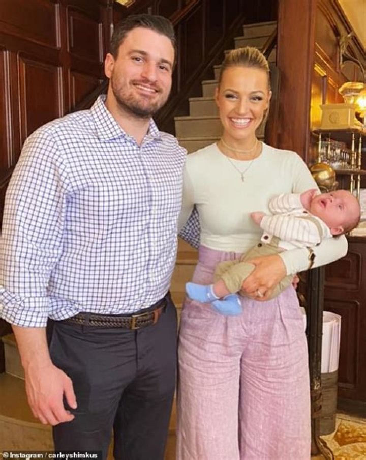 
Carley Shimkus And Peter Buchignani Welcomed Their First Child 