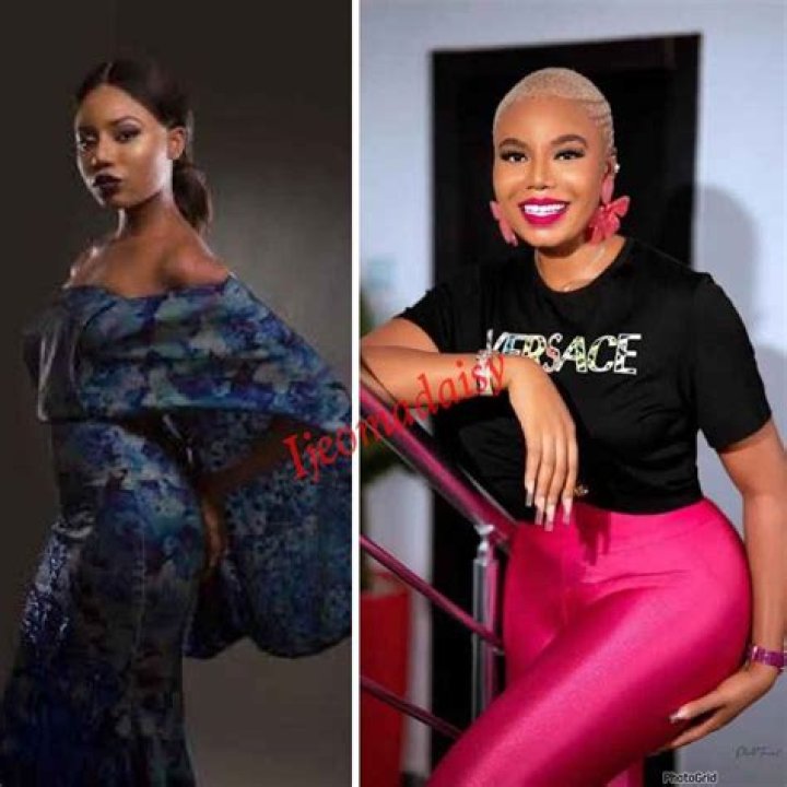 
Nollywood Actress, Nancy Isime Shares New Cute Photos Of Herself Having Fun With Colleague On Set 